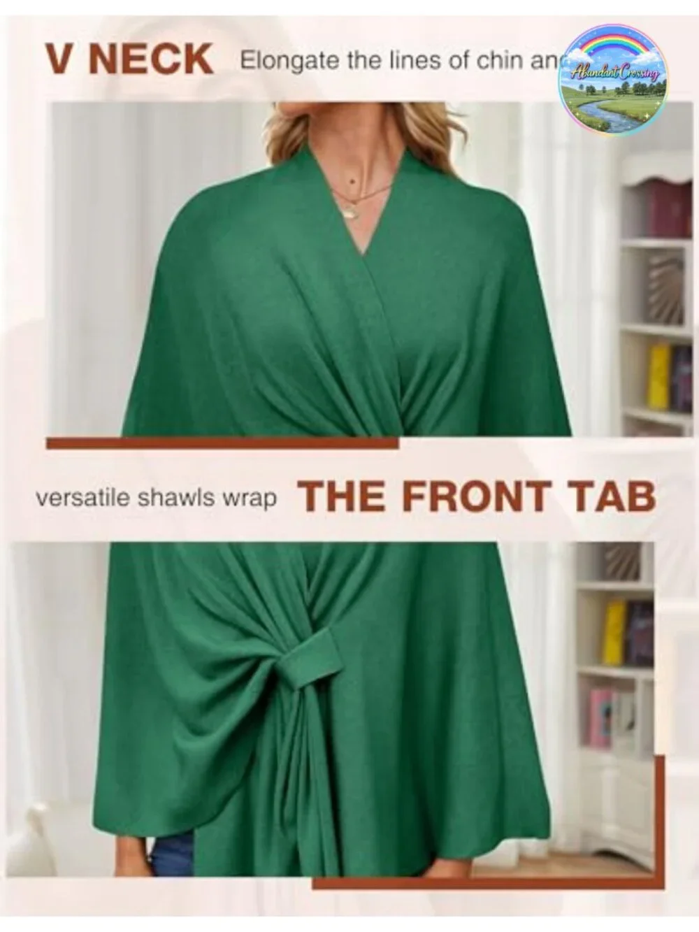 Elegant Open Front Poncho Wrap Shawl Sweater One Size